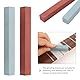 Gitarren Sattelfeile, Gitarren Pflegeset Metall Sattelmutter Flache Feile Steg Schleifsteine Kit Geigen Feilenset Bass Polieren Schleifblock Zubehör für Ukulele Saiten Instrumente Reparatur Werkzeuge