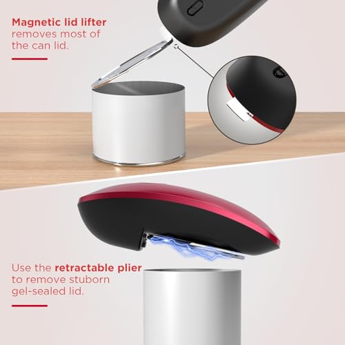 Ouverture de boîte rouge Canslab solide ustensile conserve
