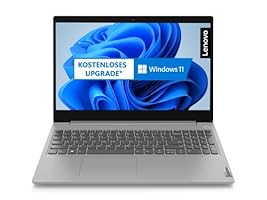 Lenovo IdeaPad 3i Laptop 39,6 cm (15,6 Zoll, 1920x1080, Full HD, WideView, entspiegelt) Slim Notebook (Intel Core i3-1115G4, 8GB RAM, 256GB SSD, Intel UHD-Grafik, Windows 10 Home S) silber