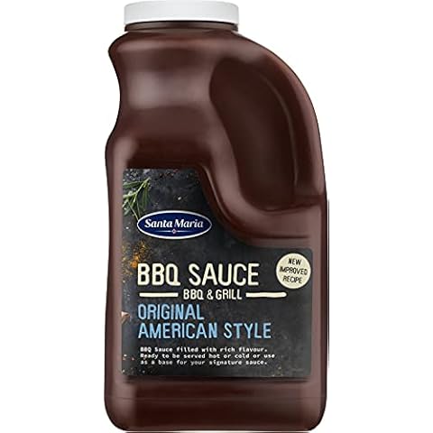 Salsa Barbacoa Santa Maria, Sabor Dulce y Ahumado, 2575 g Cover