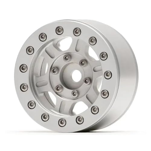 RC�A�b�v�O���[�h���f�� 1.55 �C���`�z�C�[���n�u 4 ���� For AXIAL For SCX10 For Traxxas For TRX4 For Defender D90 For TRX6 G63 1/10 RC �J�[���i�̌���(Type 6)