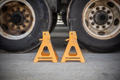 Image of GEARWRENCH 6 Ton Ratcheting Jack Stands - Pack of 2 | GWJS6T