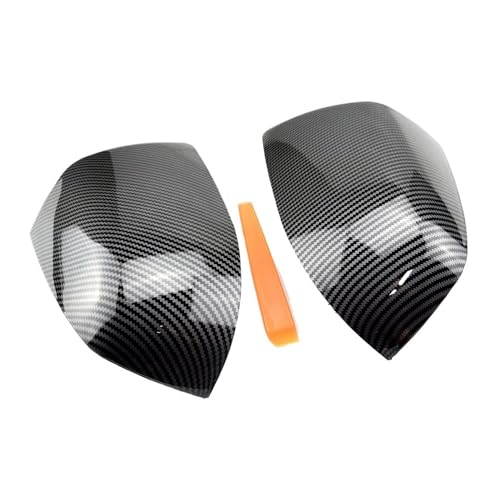 Coques rétroviseur pour Focus MK2 2005-2008, look urbain avec garniture rétroviseur noir brillant