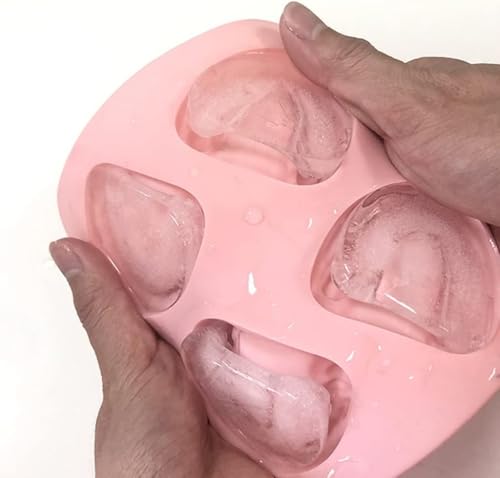Molde de Hielos en Silicona con Forma de Dientes Color Rosa miniatura 6
