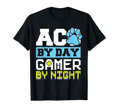 Oficial De Control De Animales De Día, Jugador De Noche Camiseta