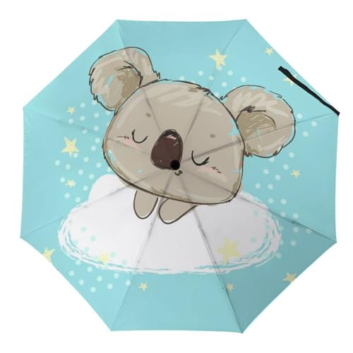 Parapluie voyage planète chat compact et automatique pour homme et femme