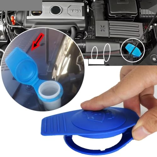 Tapón de limpiaparabrisas para coche compatible con Golf Tiguan Beetle y Scirocco 4