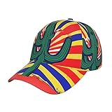Taille de la casquette de baseball : taille réglable qui s'adapte à la plupart des tailles de tête adultes. Circonférence de la tête : 57-60 cm, hauteur du bonnet : 11,5 cm, longueur du bord : 7 cm, cette casquette est incroyablement légère et confortable à porter.