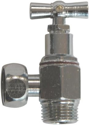 Square Flush Valve with Turning Nut