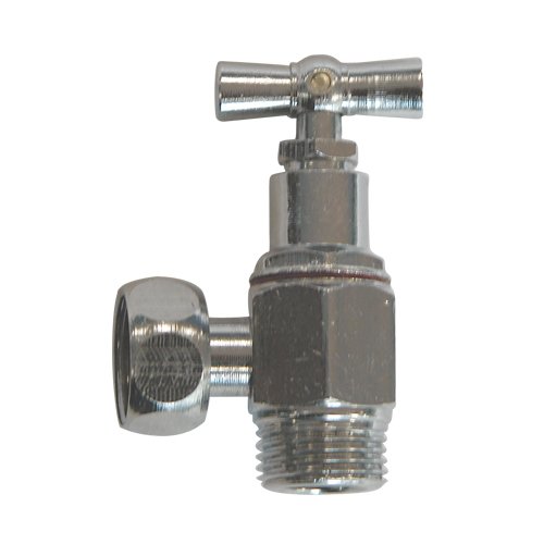 Square Flush Valve with Turning Nut