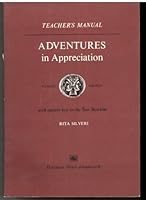 Adventures in Appreciation - Classic Edition: Teacher's Manual 015335285X Book Cover