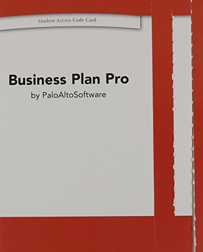 Business Plan Pro    Access Code