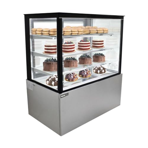 Amazon.com: PEAKCOLD Refrigerated Glass Bakery Display Case; Floor 