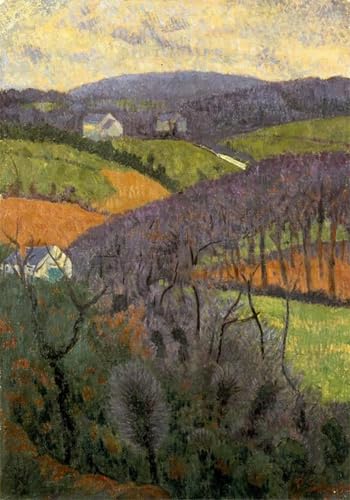 Poster la vallée pourpre Paul Sérusier pour décoration chambre élégante