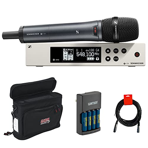 Sennheiser ew 100-835 G4-S Wireless Handheld Microphone System A: Plus Wireless Microphone Accessory Kit