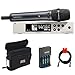 Sennheiser ew 135 G3 Wireless Handheld Microphone System with e 835 Mic - A - Plus Wireless Microphone Accessory Kit