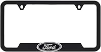 Vista 14 de Ford Logo 3D en negro ABS de plástico con 2 agujeros, soporte para marco de matrícula