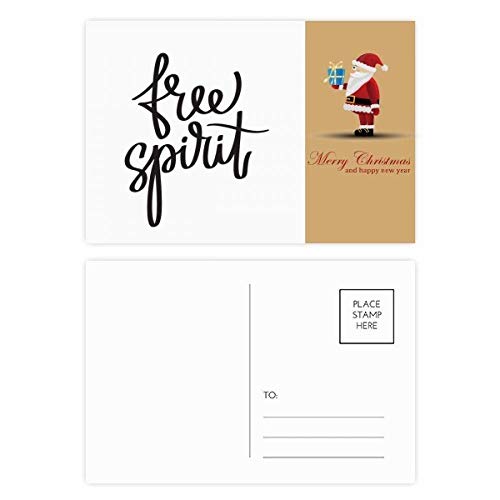 Cartes postales du Père Noël lot de 20 pour décorer votre table
