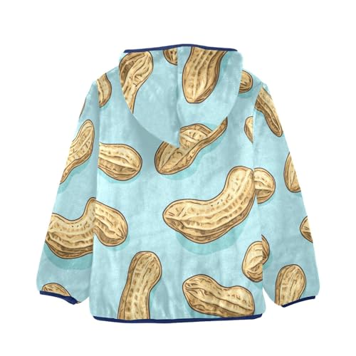 Earth Pea Girls Fleece Jacket Girls Fall Jacket Girls Zip Up Hoodie Girls Sherpa Jacket 2-10T2