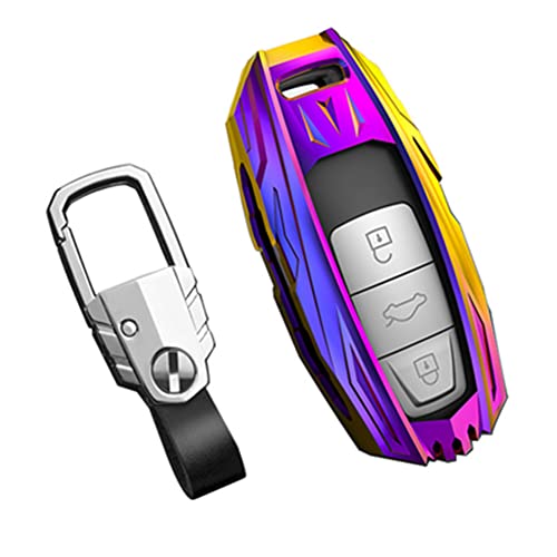 Happyit Custodia per chiavi dell'auto, in lega di