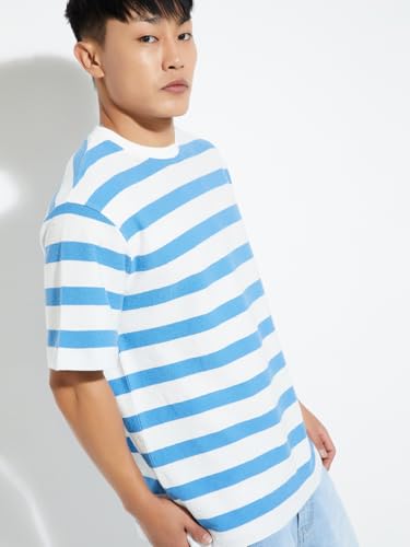 Image of Max URB N Men Striped T-Shirt