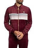 Veste de survêtement Malakai FILA Homme Veste De Survêtement Malakai, Fig/Milky Blue/Gardenia, XL