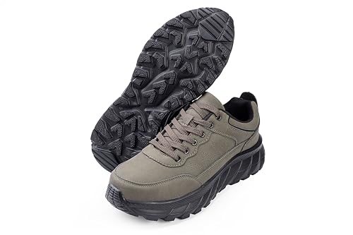Mr.Right Men's Walking Hiking Shoes Lightweight Non Slip Work Sneakers for Outdoor Comfort2
