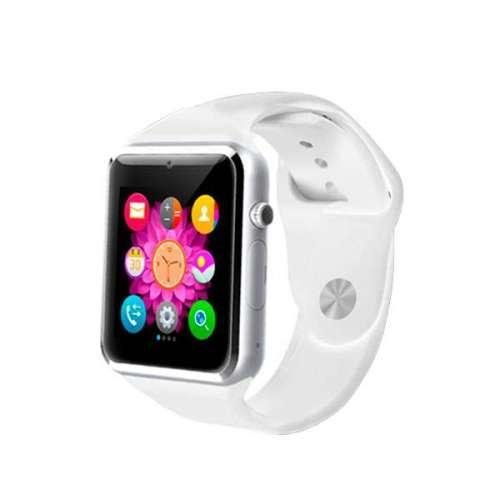 Swiss-Pro Leman 2.0 - Reloj Inteligente con Bluetooth, Color Blanco