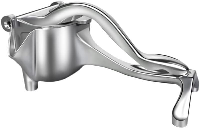 Miniatura 9 de Exprimidor manual, 1 unidad versátil exprimidor de limón, de acero inoxidable, duradero y portátil, extractor de jugo de frutas para aventuras al