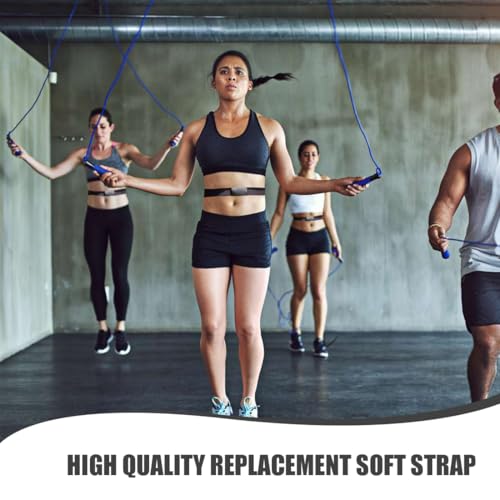 1 pieza Pulsómetro Banda Elástica Ajustable (70 cm a 105 cm) para Pulsómetro para Garmin Wahoo Polar H10 H9 Coospo Magene Bryton LIVLOV Sensores de Distancia 45mm - imagen 6