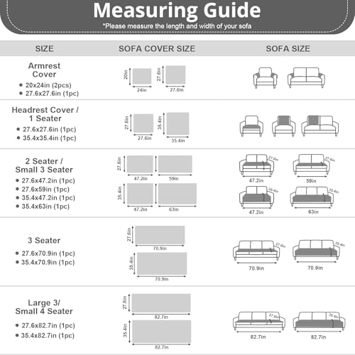 Sofa Covers 2 Seater, Corner Sofa Cover L Shape, Pet-Friendly Couch Cover Furniture Protectors for Dogs, Thick Soft Corduroy Sofa Pads Fuzzy Couch Cushions for Pets, Kids (Dark Grey, 70x150cm) - Image 6