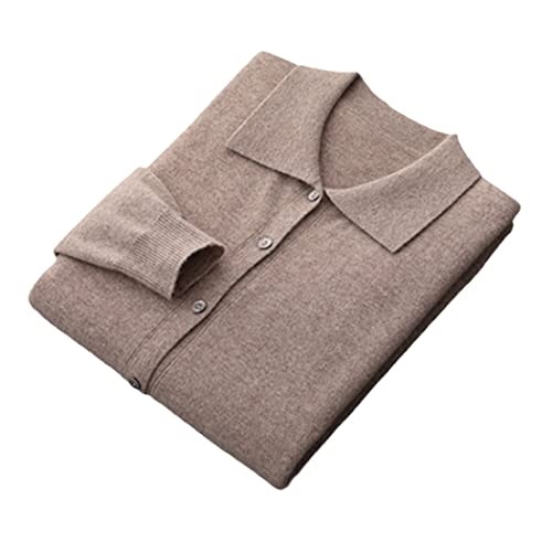 Cardigan d'hiver pour homme en laine ample et chaud pour les sorties décontractées
