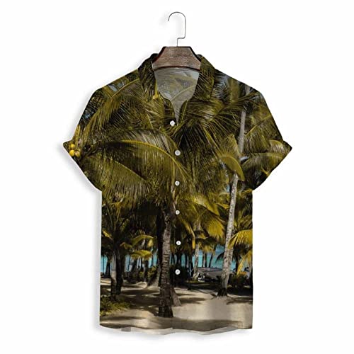 Chemise de plage à manches courtes style hawaïen pour vos soirées d'été