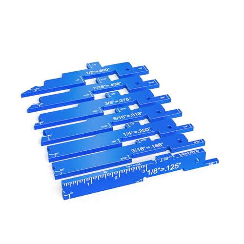 Router Table Setup Bars, Upgrade 7pcs Aluminum Precision Router Table