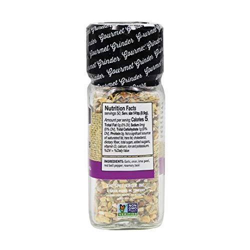 Spice Hunter The Garlic Herb Sensation Grinder Jar, 1.6 Ounce #TOP1