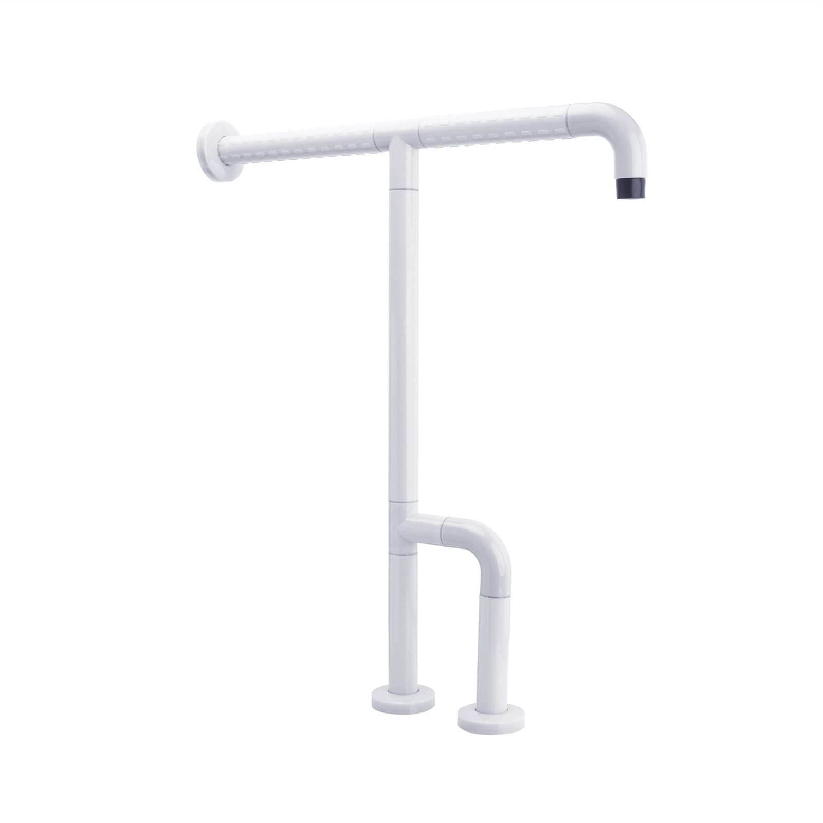 FKXSXAZ Toilet Safety Rails Adjustable Frame Rack Anti-slip Shower Grab Bar Handrail for Elders Pregnant Bar(White 72A)