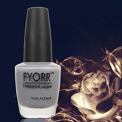 Image of 15ML Quick Dry Long Lasting Smooth Finish Nail Polish (Oh Yeh Its Grey)
