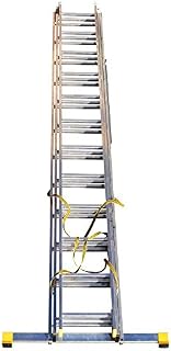 7.96m 3 Section TRADE MASTER Extension Ladder with Integral Stabiliser Bar