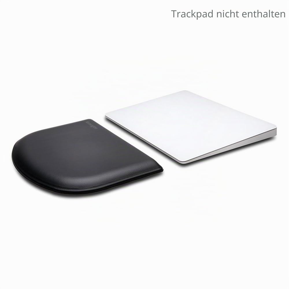 Kensington ErgoSoft Handgelenkauflage für Slim Mouse/Trackpad, schwarz (K52803WW) | Ergonomische Gel-Dämpfung, passend für schlanke Mäuse und Trackpads, erleichtert die Belastung des Handgelenks