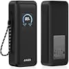 Funda para Anker Prime Banco de Energía 26,250mAh 300W | Funda Protectora de Silicona Suave a Prueba de Golpes para Anker 300W Prime Banco de Energía con Correa Antipérdida, Pantalla LCD Visible, Negro 2