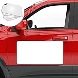 ANOER - 4 Pack Blank Car Door Magnet Sticker, Rounded Corners Magnetic Vehicle Sign, Perfect Magnet for Car to DIY Advertise Business and Cover Company Logo, Personalized Magnet Decal (24x12 inch)