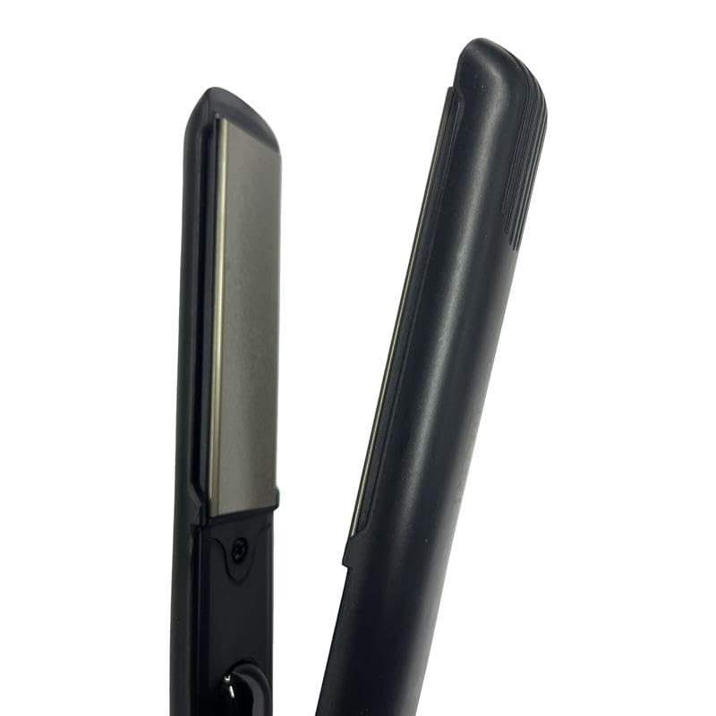 JINRI Plancha para Cabello 3 en 1 Cerámica Negra miniatura 4