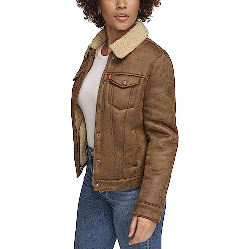 Levi's Women's Classic Sherpa Lined Trucker Jacket2