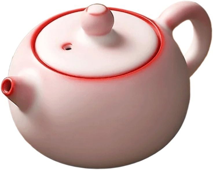 Powder Teapot Retro Pot Household Tea Maker Kettle with Strainer Chinese Tea Set Accessories Gift (Black JoJo's Bizarre Adventure1)