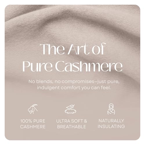 Image of Velanio Cashmere Poncho for Women - 100% Mongolian Wrap & Dress Topper