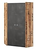 Generisch Eckkleiderschrank Fargo FG17 97x97x191 Eckschrank Jugendzimmer Kinderzimmer