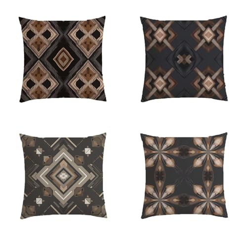 Housse coussin lin haut de gamme avec impression double face durable - 2
