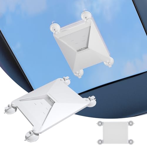 Starlink Mini Suction Cup Mount, 2 in 1 Starlink Mini Liquid Protective Case Cover Suction Mount Kit for Sunroof Mounting Truck, Boat, Car Roof, RV Window
