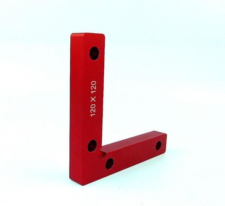 Aluminum positioned at right angles L-Squares,woodworking 90 degrees rectangular device,fixing clip,2PCS/lot