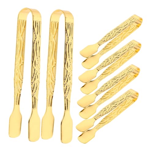 ERINGOGO 6個アイアン製 香炭グ 強化クランプ付き アンティークデザイン 香炉用炭クリップ グリップ 高温対応 携帯便利 ヨガやームに